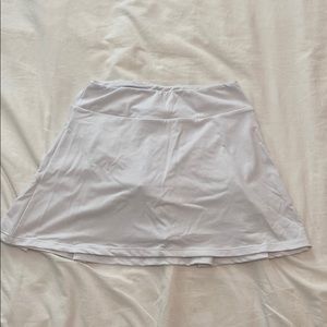 Gold Hinge Boutique white pleated tennis skirt